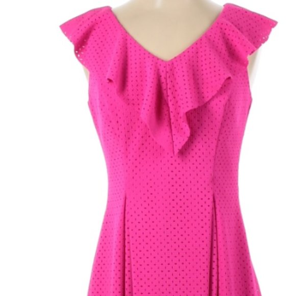 Sleeveless Pink Party Dress - Picture 1 of 3